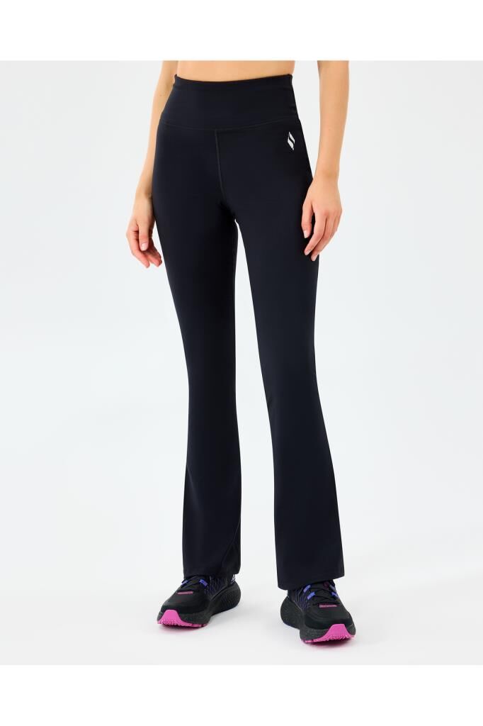 Skechers W Basic Flare Legging Kadın Tayt Siyah S2510201-3817