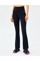 Skechers W Basic Flare Legging Kadın Tayt Siyah S2510201-3817