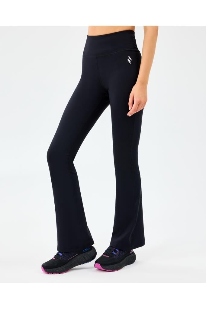 Skechers W Basic Flare Legging Kadın Tayt Siyah S2510201-3817