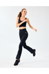 Skechers W Basic Flare Legging Kadın Tayt Siyah S2510201-3817