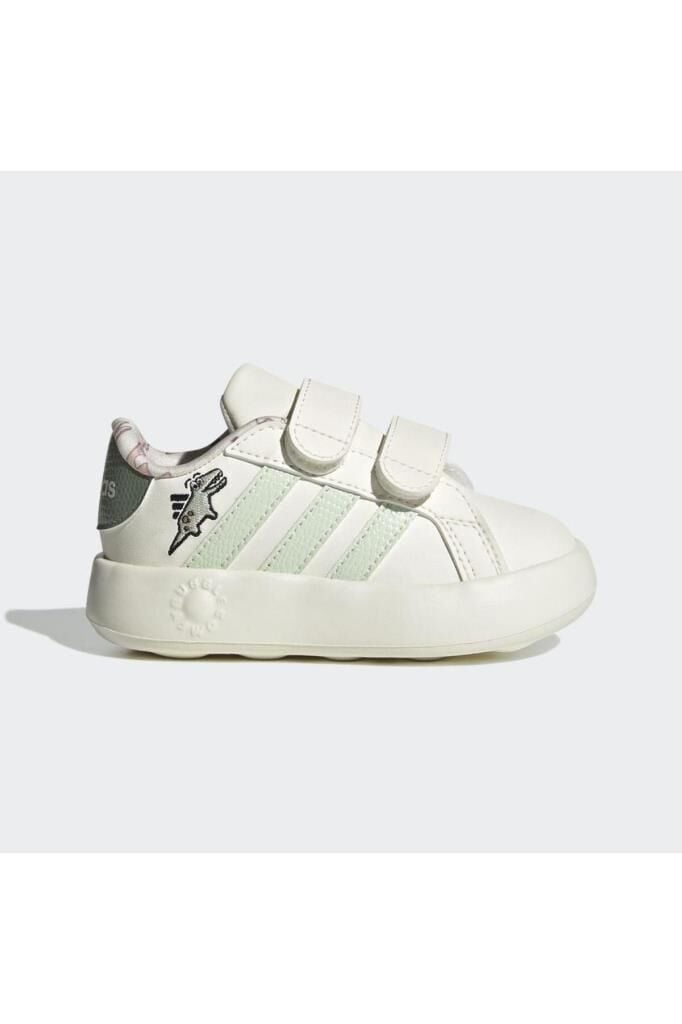 adidas Grand Court Dıno Cf I Çocuk Spor Ayakkabı Beyaz JI3898