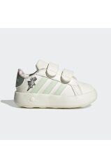 adidas Grand Court Dıno Cf I Çocuk Spor Ayakkabı Beyaz JI3898