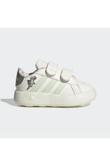 adidas Grand Court Dıno Cf I Çocuk Spor Ayakkabı Beyaz JI3898