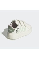 adidas Grand Court Dıno Cf I Çocuk Spor Ayakkabı Beyaz JI3898