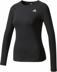 Adidas Techfit Kadın Siyah Uzun Kollu Tişört B45089