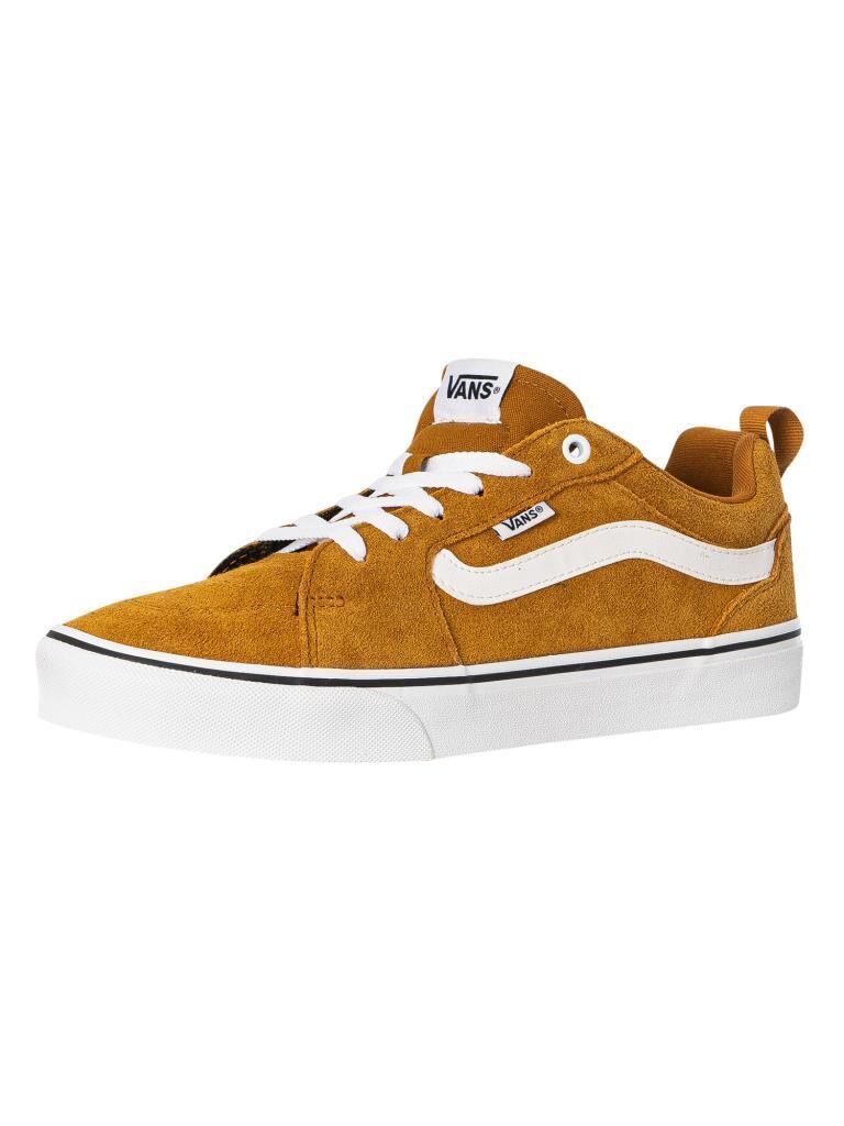 Vans Filmore Suede Trainers - Golden Brown/White - VN0A5HTX1M91