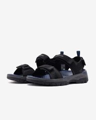Skechers Relaxed Fit: Tresmen - Ryer Erkek Sandalet Siyah 205112 BLK