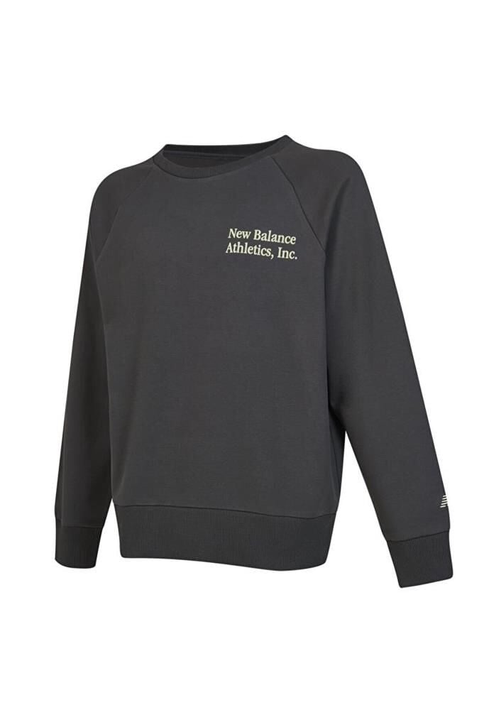 New Balance Lifestyle Erkek Sweatshirt Antrasit MNC3522-ANT