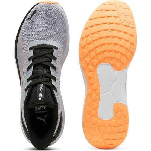 Puma Reflect Lite-Gray Fog-Black-Neon Citrus Erkek Spor Ayakkabı 37876819