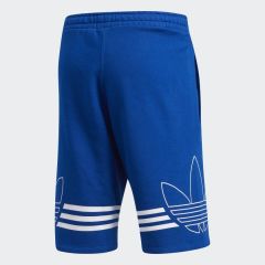 Adidas Originals Erkek Outline Trefoil Shorts Blue EJ8791