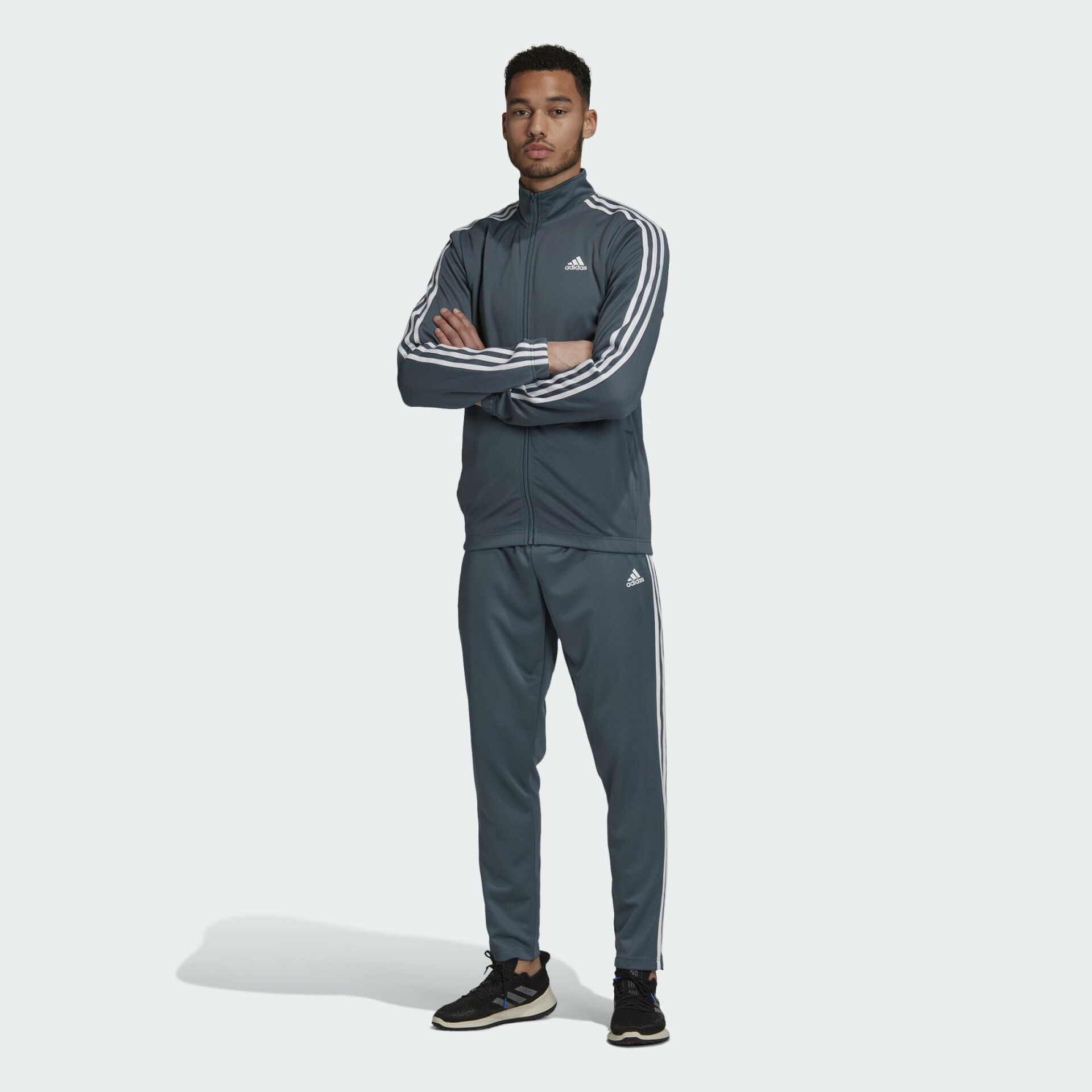 Adidas Athletics Tiro Tracksuit Erkek Mavi Eşofman Takımı FR7217