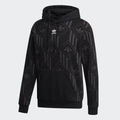 Adidas Erkek Siyah Monogram Sweatshirt GD5840