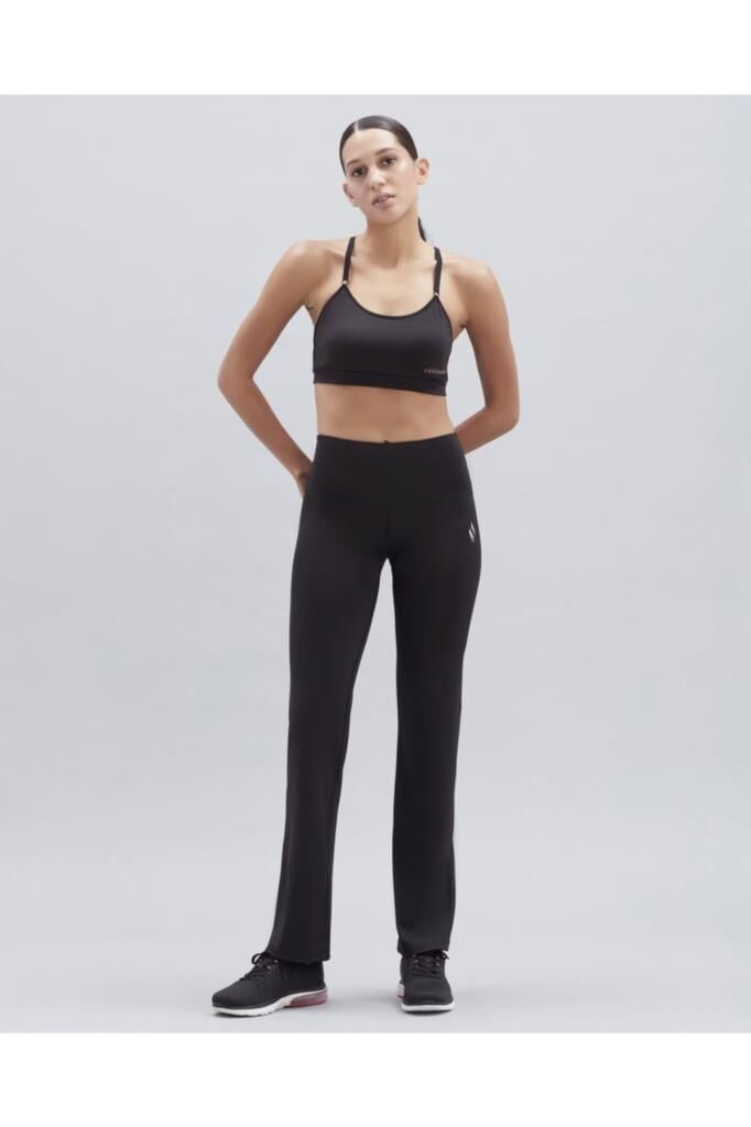 Skechers Legging W Full Legging S221152-001 - Kadın Siyah Tayt