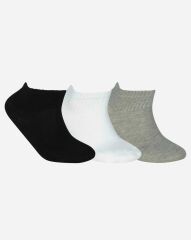 Skecher U Nopad Mid Cut 3 Pack Sock S192139-900