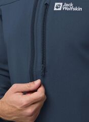Jack Wolfskin Whirlwind Men Erkek Ceket Lacıivert A62521-C0412