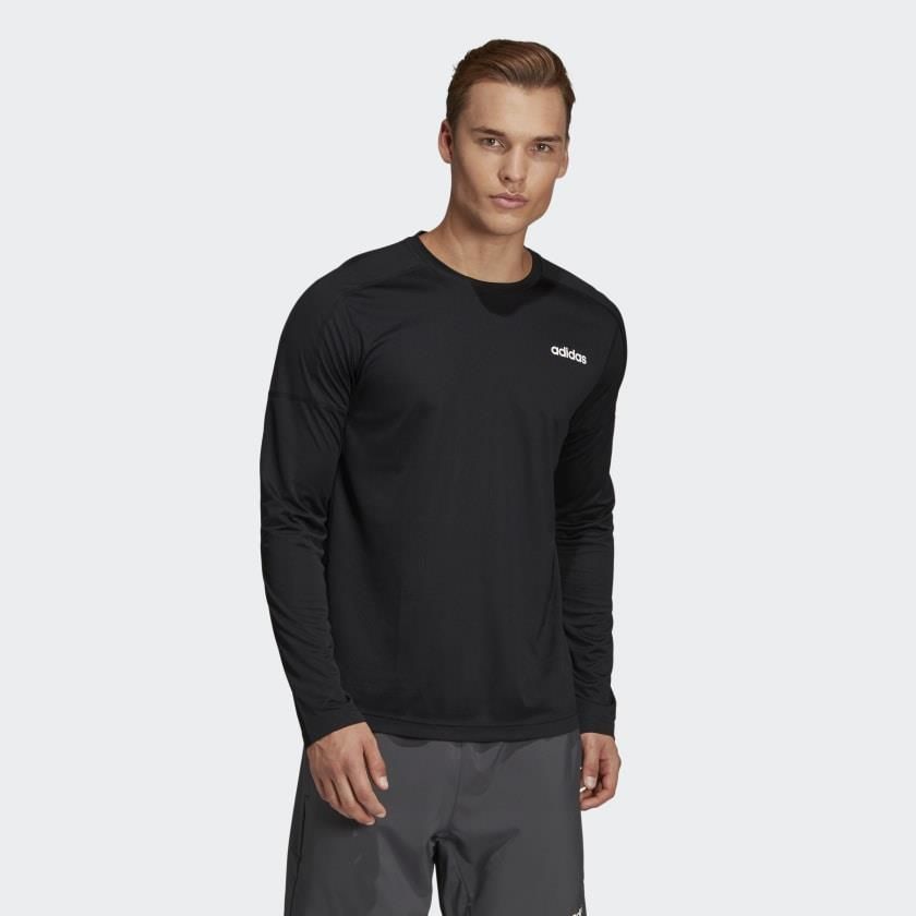 Adidas Erkek Sweatshirt D2M Ls - DU1264