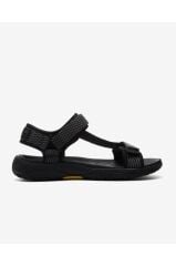 Skechers Lomell - Rip Tide Erkek Siyah Sandalet 204351 Bkgy