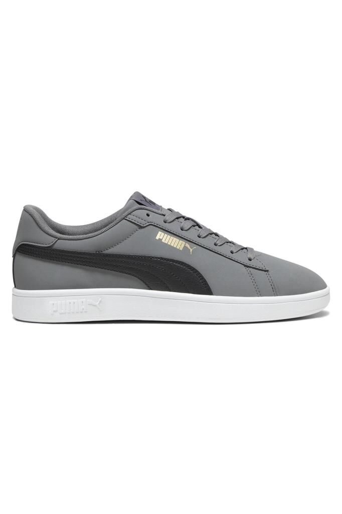 Puma Smash 3.0 Buck Erkek Gri Sneaker Ayakkabı 39233602