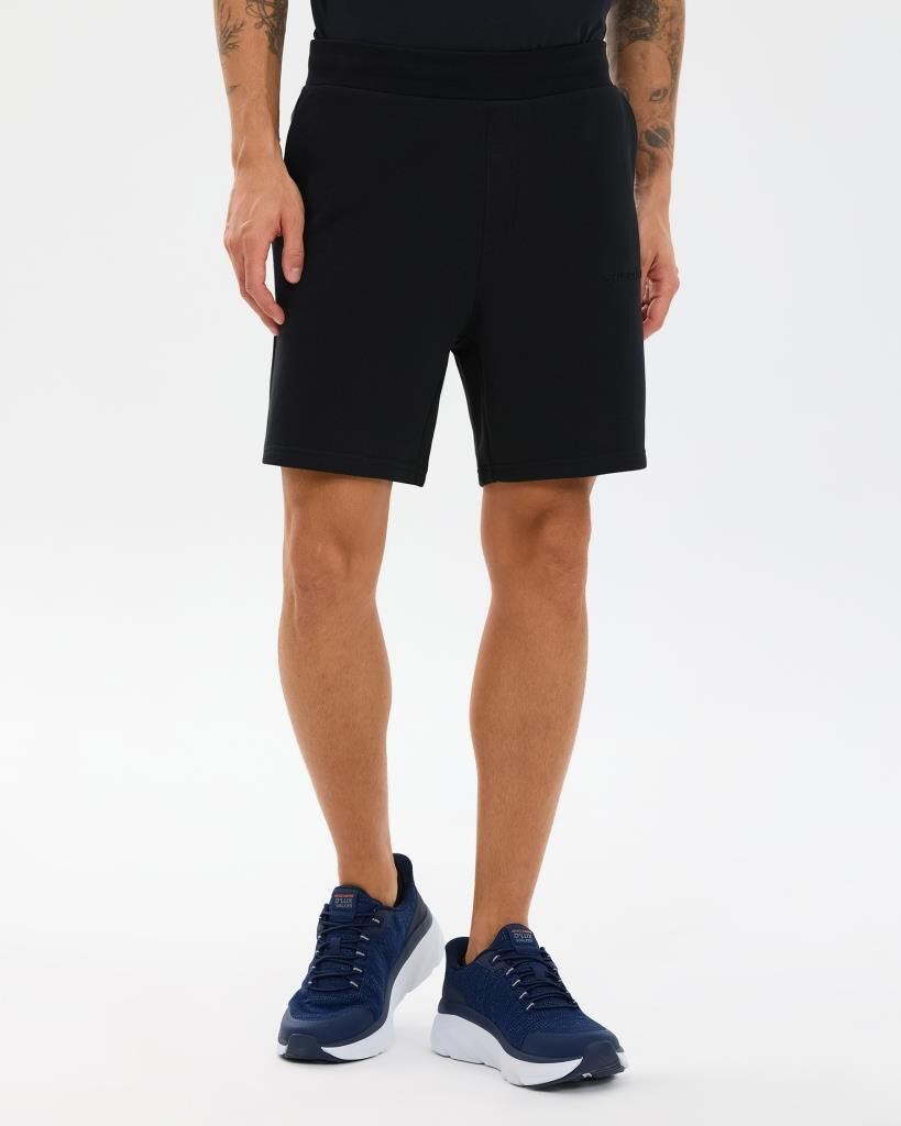 Skechers M Essential Sweat Short Erkek Şort Siyah S2610004-3817