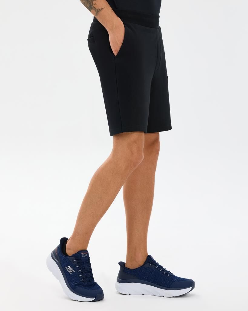 Skechers M Essential Sweat Short Erkek Şort Siyah S2610004-3817