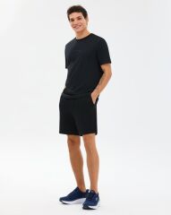 Skechers M Essential Sweat Short Erkek Şort Siyah S2610004-3817