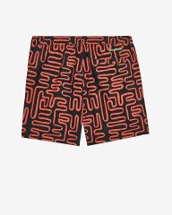Skechers M 5 Inch Allover Print Swimshort Erkek Deniz Şortu Turuncu S241113-001