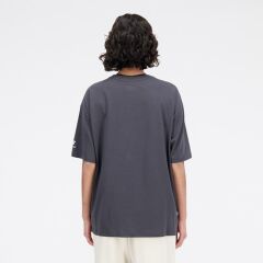 New Balance Kadın Tişört Antrasit WNT1406-ANT