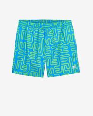 Skechers M 5 Inch Allover Print Swimshort Erkek Deniz Şortu Mavi S241113-400