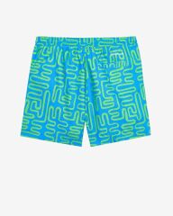 Skechers M 5 Inch Allover Print Swimshort Erkek Deniz Şortu Mavi S241113-400