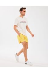 Skechers M 5 Inch Allover Print Swimshort Erkek Deniz Şortu Sarı S2510008-200