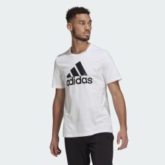 Adidas Essentials Big Logo Erkek Beyaz Tişört GK9121