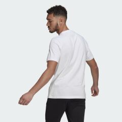 Adidas Essentials Big Logo Erkek Beyaz Tişört GK9121