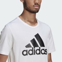 Adidas Essentials Big Logo Erkek Beyaz Tişört GK9121