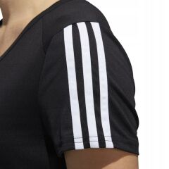 Adidas Running 3S Kadın Siyah Tişört Cz7569