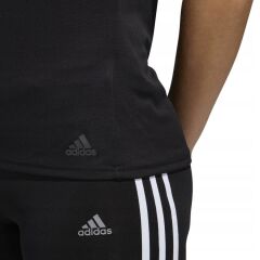Adidas Running 3S Kadın Siyah Tişört Cz7569