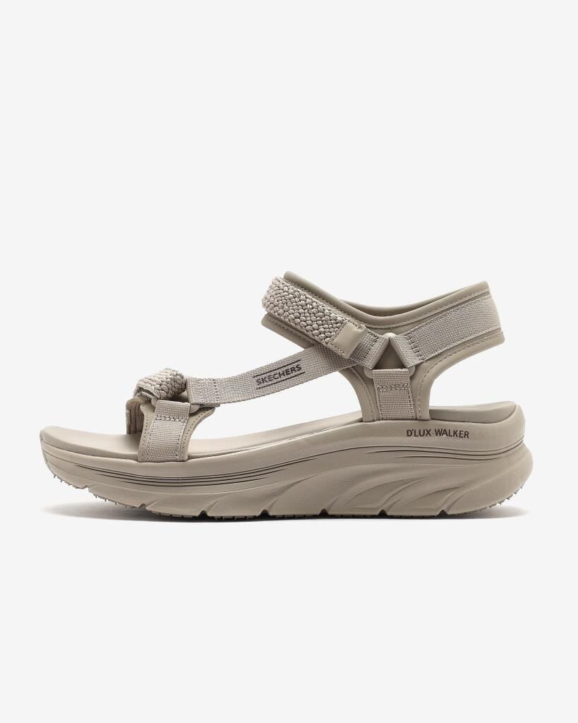 Skechers D'lux WALKER - PRETTY FIELD Kadın Bej Sandalet 119822 TPE
