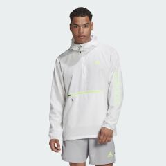 Adidas Activated Tech Primeblue Rüzgarlık - Beyaz GD5330