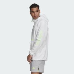 Adidas Activated Tech Primeblue Rüzgarlık - Beyaz GD5330