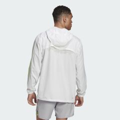 Adidas Activated Tech Primeblue Rüzgarlık - Beyaz GD5330