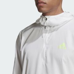 Adidas Activated Tech Primeblue Rüzgarlık - Beyaz GD5330