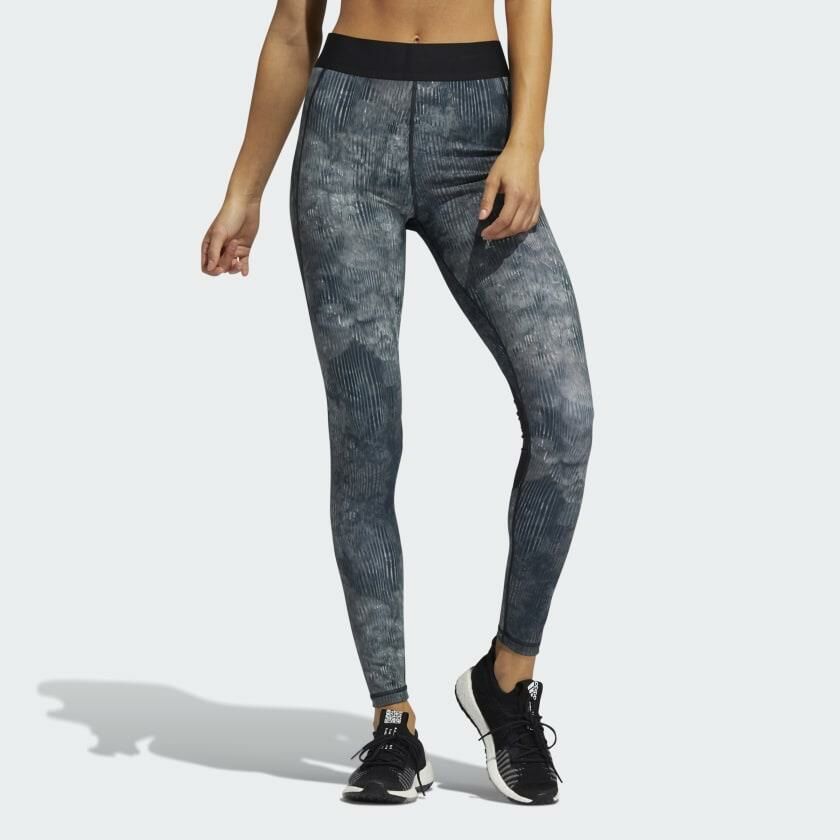 Adidas Techfit Mid-Rise Floral Tayt GM2862