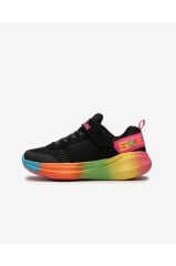 Skechers Go Run Fast Electric Fun Kız Çocuk Koşu Ayakkabısı Siyah 302036L BKMT