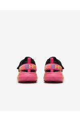 Skechers Go Run Fast Electric Fun Kız Çocuk Koşu Ayakkabısı Siyah 302036L BKMT