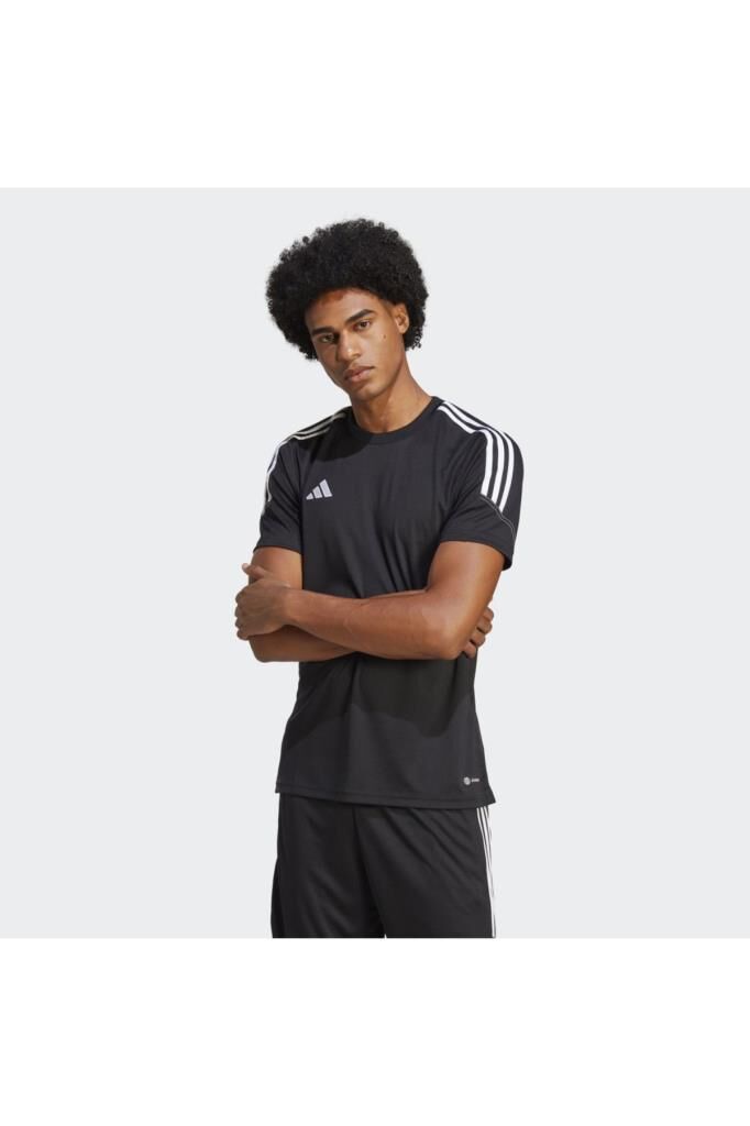 adidas Tiro 23 Club Training Jersey Erkek Tişört Siyah HS9531