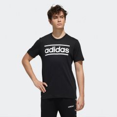 Adidas M Logo Ln T Erkek T-Shirt Siyah FM6287