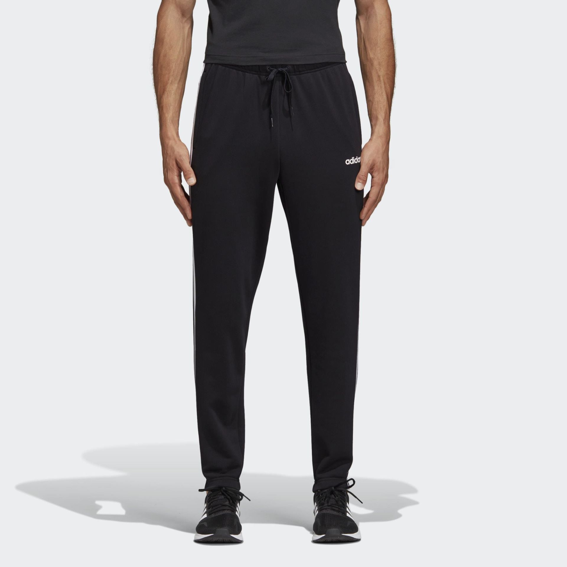 Adidas E 3S T Pnt Ft Erkek Siyah Günlük Eşofman Altı DQ3078