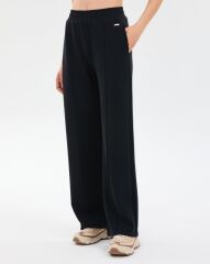 Skechers W Soft Touch Regular Sweatpant Kadın Eşofman Altı Siyah S2610035-3817