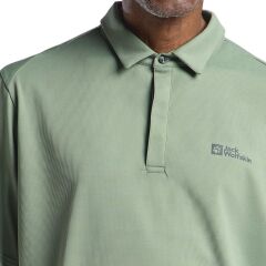 Jack Wolfskin Delgami Polo M Erkek Polo Yaka Tişört Haki 1809801TR-133