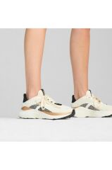 Puma Softride Mayve Leopard Wns Kadın Koşu Ayakkabısı Bej 31049401