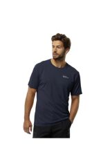 Jack Wolfskin Delgami S M Erkek Tişört Lacivert 1809811TR-16459